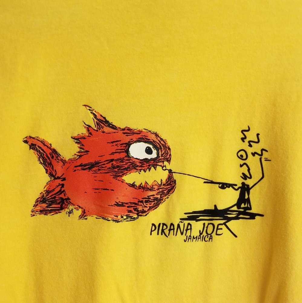 Pirana Joe Jamaica Fishing Tee